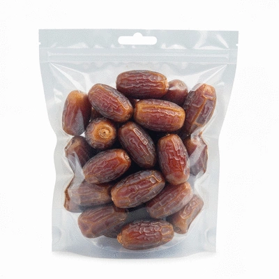 Fresh dates in smart, eco-friendly packaging with resealable features