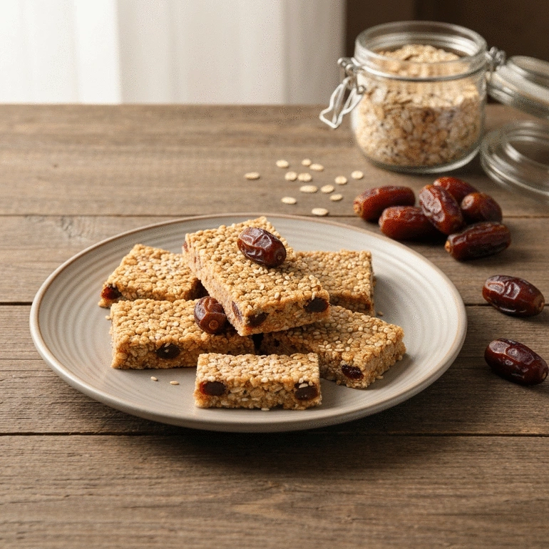 Healthy Homemade Granola Bars Recipe