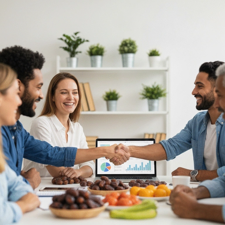 Partnering with Date Farmers and Suppliers