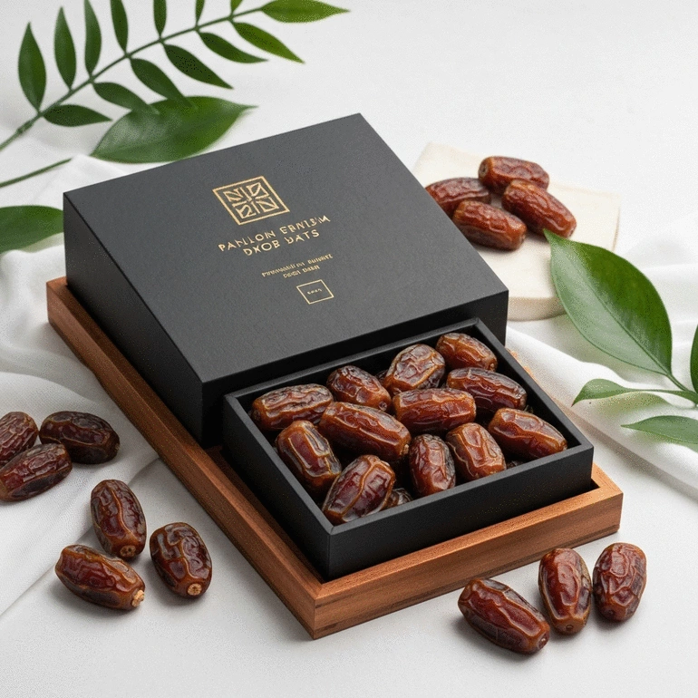 Custom Packaging for Premium Dates