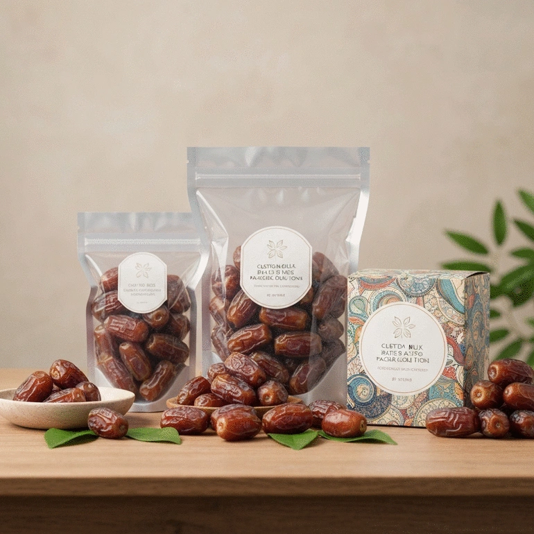 Bulk Dates Packaging Solutions: Custom Options for Retailers and Exporters