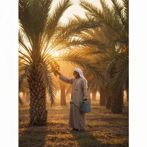 Sustainable date farms in the Middle East